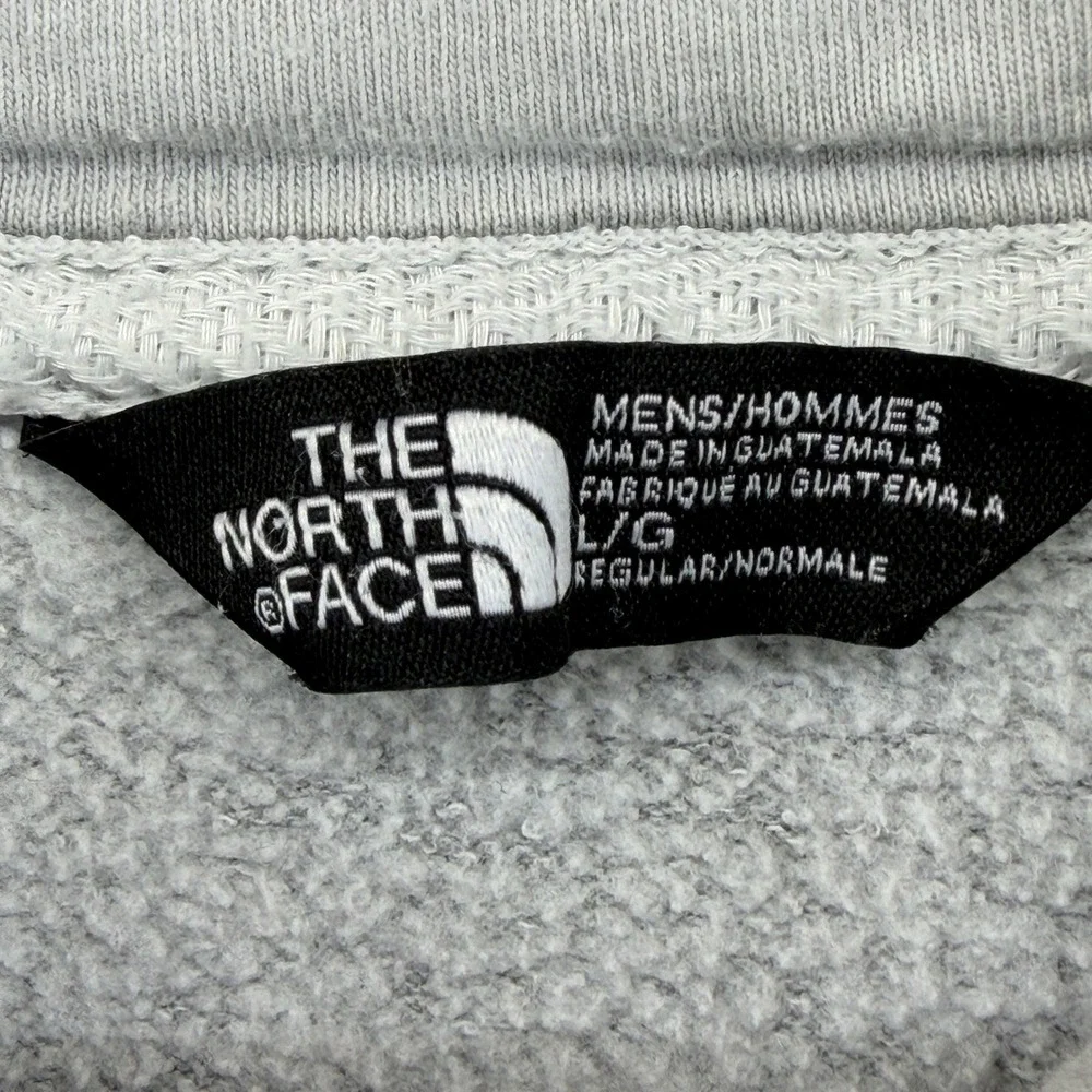 The‎ North Face Mens Gray Full Zip Hoodie Since 1966 Graphic Sweatshirt Large